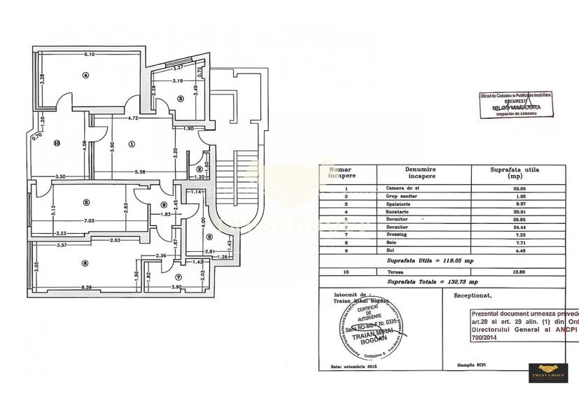 Apartament 4 camere Floreasca - Rahmaninov / Loc de parcare - 1