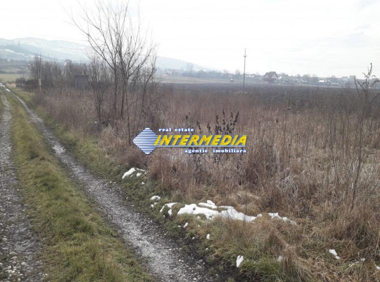Teren pentru cabana de vanzare 864 mp Alba Iulia zona Oarda