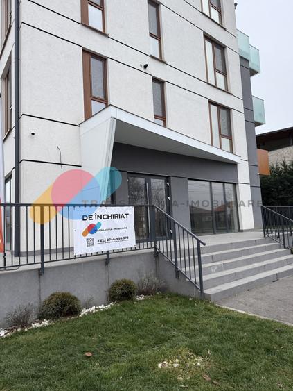 Spațiu comercial de închiriat – Borhanci | 83 mp | Vitrină stradală