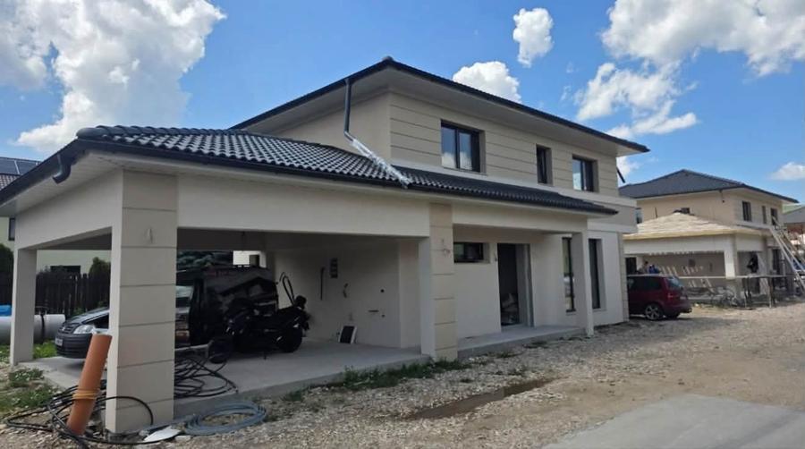 Casă individuală nZEB, 125 mp utili, garaj și teren 445 mp | Florești