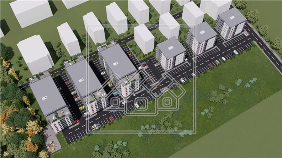 Apartament 2 camere, balcon - Doamna Stanca - nou,finisat la cheie