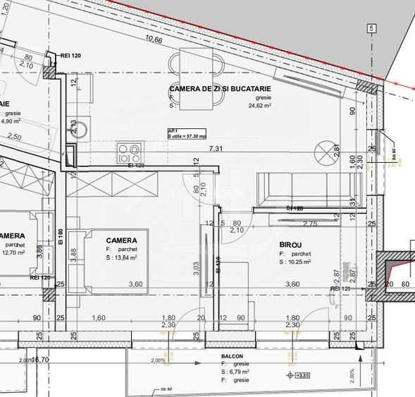 Apartament 3 camere, imobil nou, finisat, zona NTT Data - 4