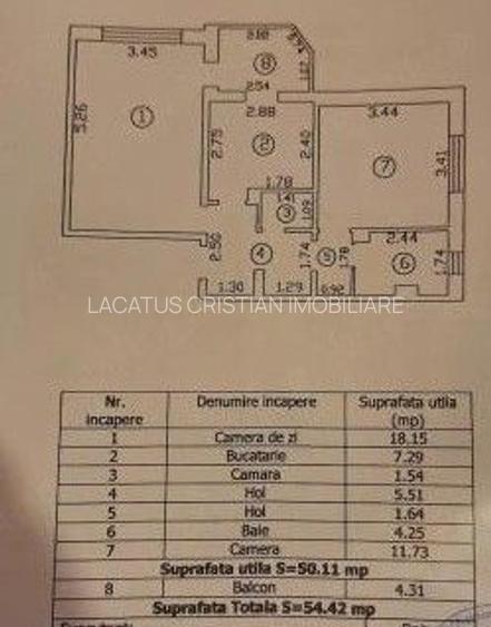 APARTAMENT 3 CAMERE DECOMANDAT CONFORT 0 ZONA ANDA - 5