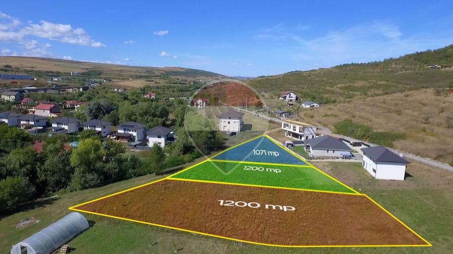 Teren intravilan 1.071mp, front generos - zona Sun Garden, Baciu