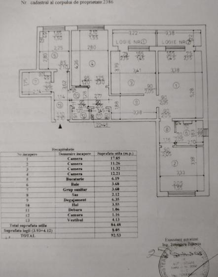 DE VANZARE-APARTAMENT 4 CAMERE-ALEXANDRU CEL BUN