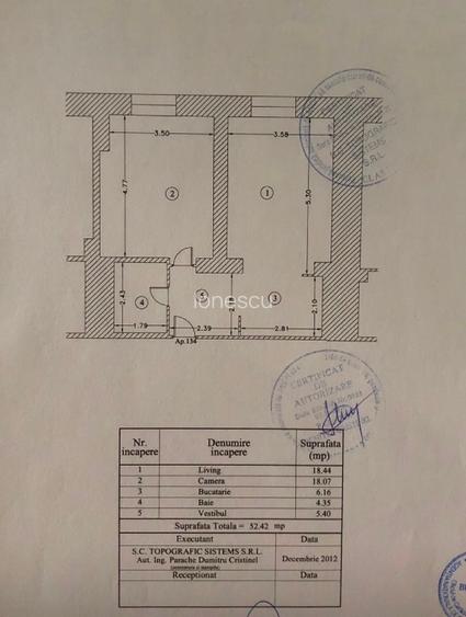 Rin Residence, 2 camere mobilat si utilat - 14