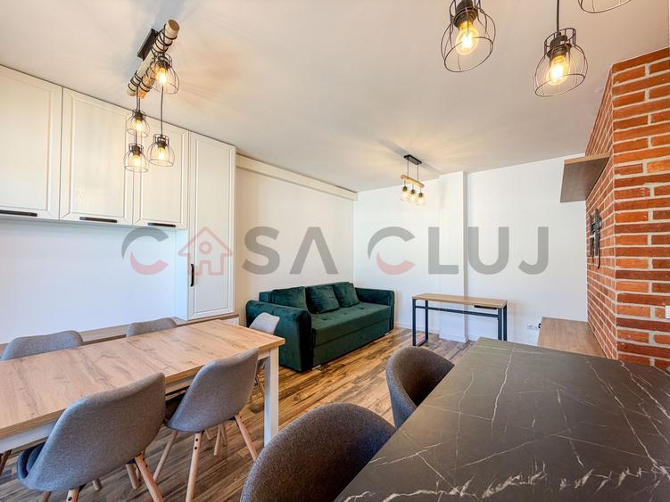 Apartament modern cu 3 camere, 68 mp + terasă 15 mp – Borhanci