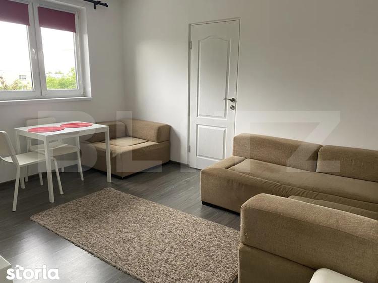 Apartament cu 2 camere, mobilat modern, 32 mp, Andrei Muresanu