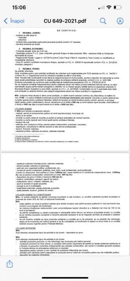 Teren intravilan zona judetean