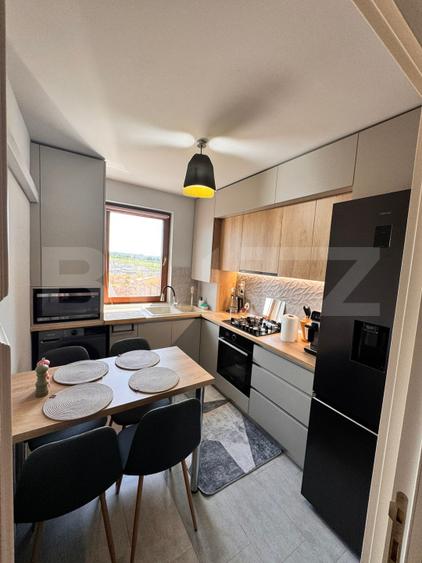 Apartament 2 camere, 51 mp, complet mobilat, zona Valea Lupului