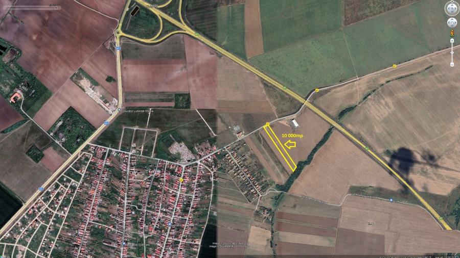 Teren la asfalt, langa sat, ideal dezvoltare PUZ