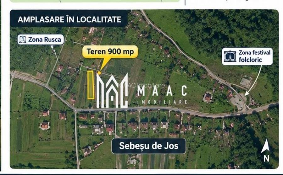Teren intravilian de vânzare in Sebesu de Jos - 3