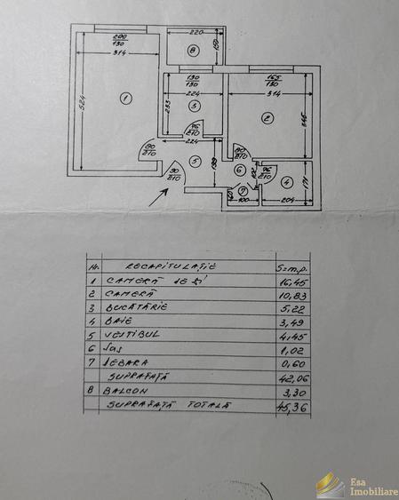Apartament 2 camere Giulesti-Crangasi