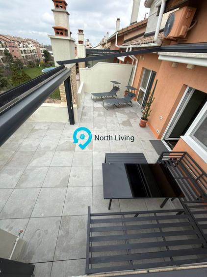 Apartament 3 camere premium renovat, terasa mare Pipera - 12