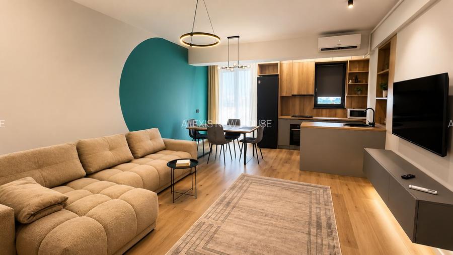 Apartament 2 camere ULTRALUX de închiriat – Aviatorii Residence | Vedere lac - 3