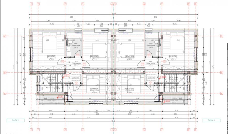 Duplex modern de vânzare în Florești – Muzeul Apei