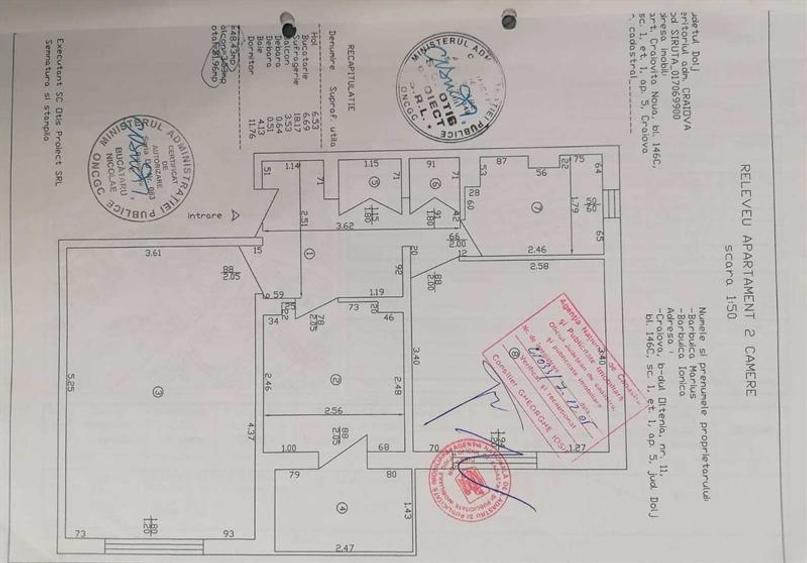 Apartament cu 2 camere in Craiova