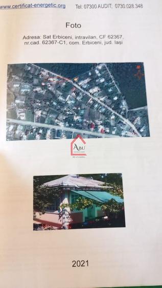 Casa batraneasca, locuibila cu teren intravilan de 1.255mp, asfalt