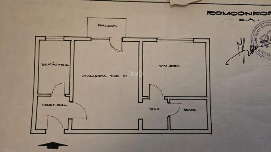 Apartament cu doua camere, Brancoveanu, 64.000€ - 9