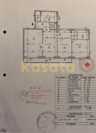 Apartament de 4 camere de vânzare | Calea Dorobanților | Decomandat - 1