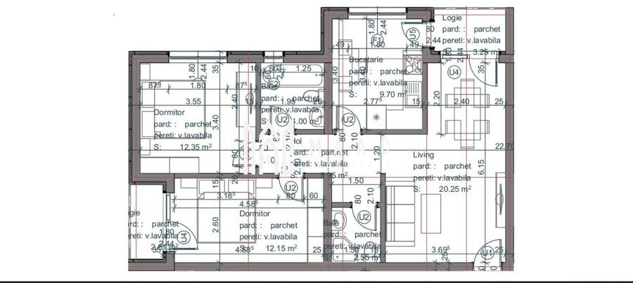 Apartament 3 camere | 2 Băi | 2 Balcoane | Încălzire în pardoseală | Șelimbăr