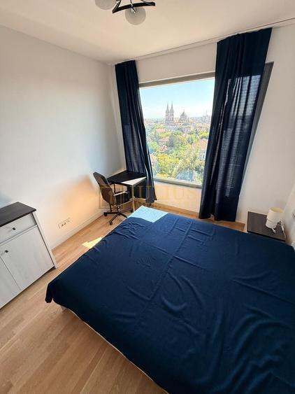 ISHO| 2 camere| parcare subterana| langa malul Bega| balcon| lift| etaj 9