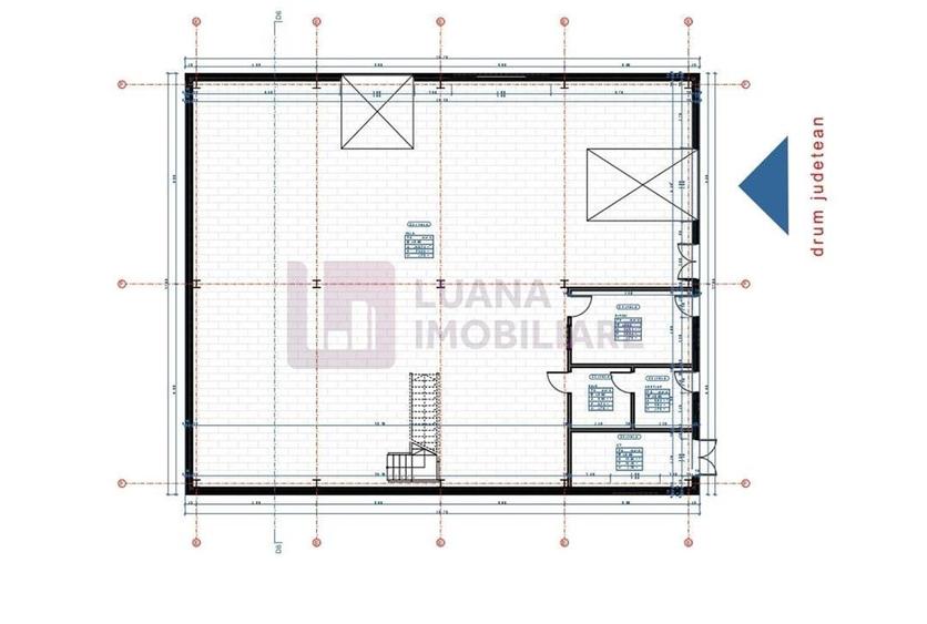 Hala industriala Cristian 270 mp | cu proiect pentru inca 2 hale | teren 3000 mp