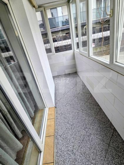 Apartament 2 camere, balcon închis, zona Centrala, Florești! - 12