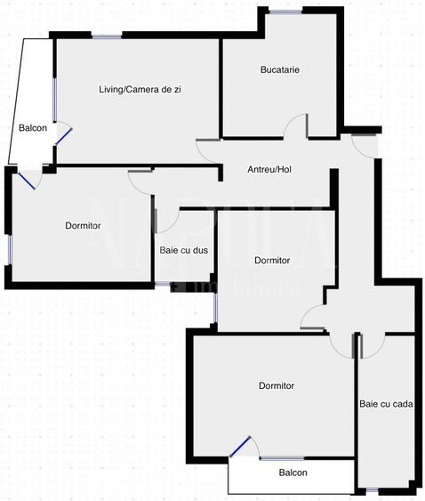 Apartament 4 camere de vanzare in Centru, Cluj Napoca