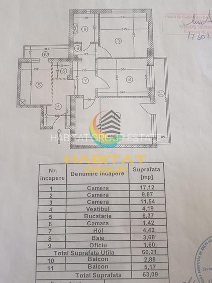 Apartament 3 camere / etaj intermediar / gata de mutare - 9