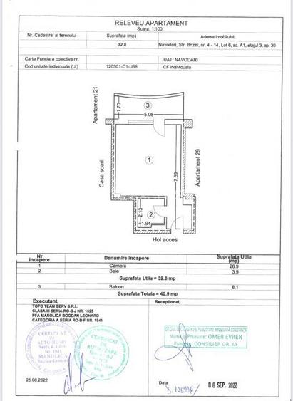 Stațiunea Mamaia-Casa Del Mar - Garsoniere mobilata si utilata complet - 22