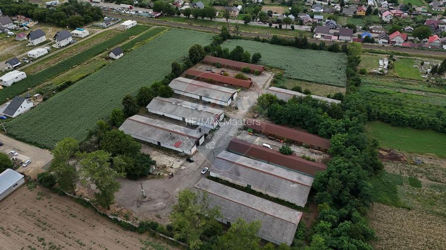 Platformă industrială 33.051 mp teren | 7.120 mp hale | Verești – SV - 5