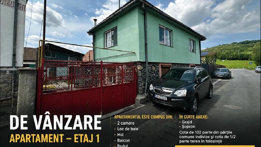 Cristian Sibiu, Apartament-2 camere 84 mp, etaj 1