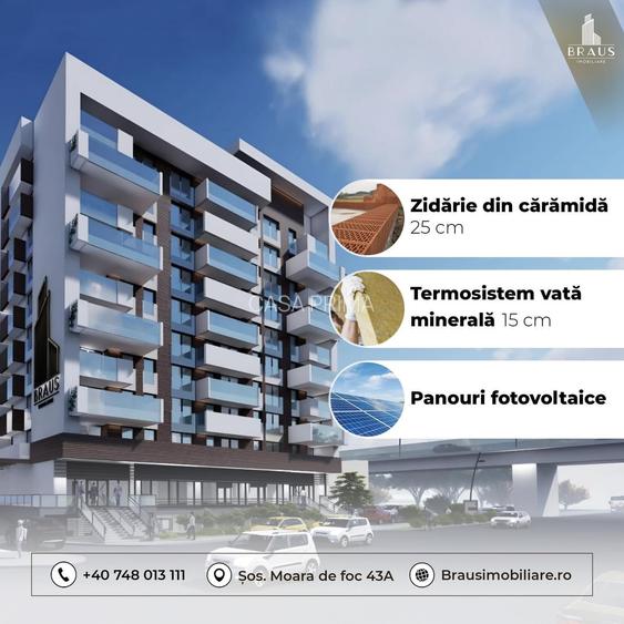 3 cam decomandat ULTIMUL MODEL geam la baie- cel mai luxos bloc BRAUS RESIDENCE! - 5