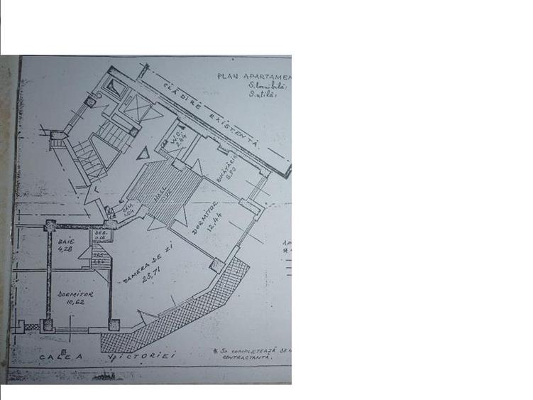 Calea Victoriei, apartament 3 camere, constructie 1983