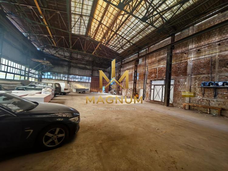 Hală industrială de închiriat cu pod rulant