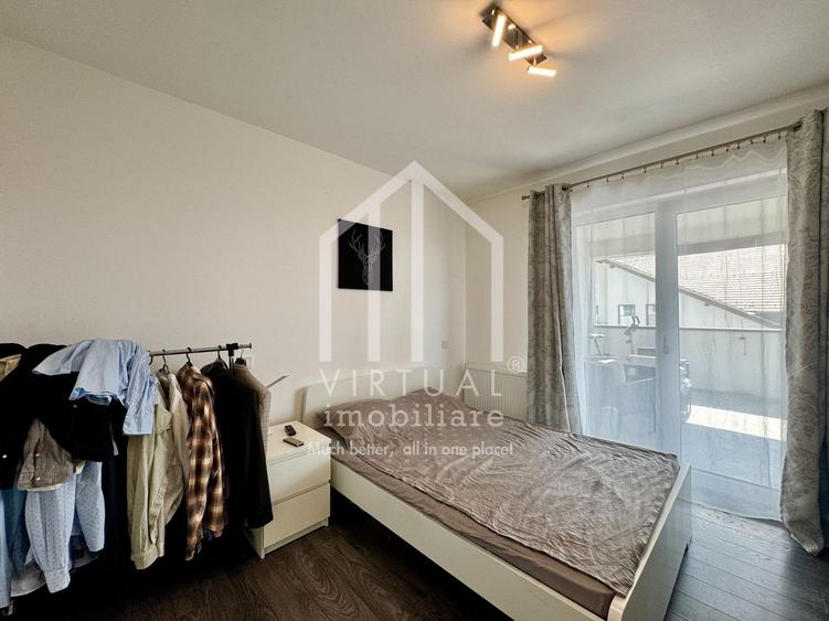 Apartament cu 2 camere, 2 terase (42mp), bloc cu lift, parcare