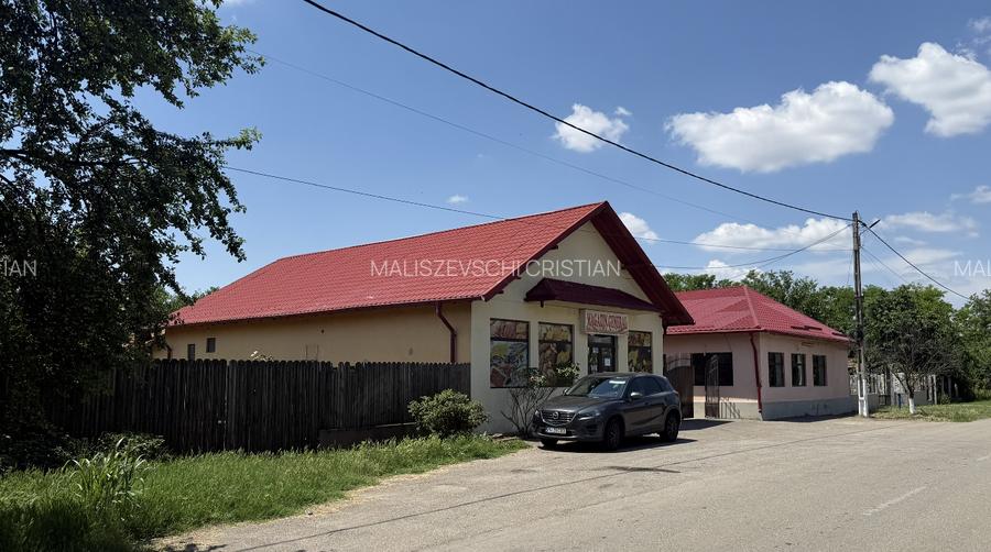 Proprietate mixtă - (Casă + 2 Spații Comerciale + Teren 1800mp)