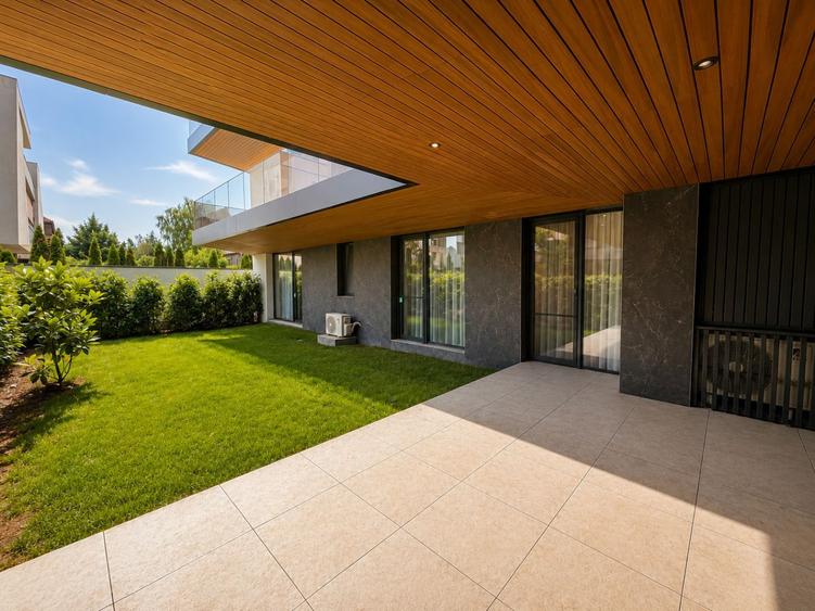 Apartament premium 4 camere si grădină privată generoasă / 2 parcări incluse