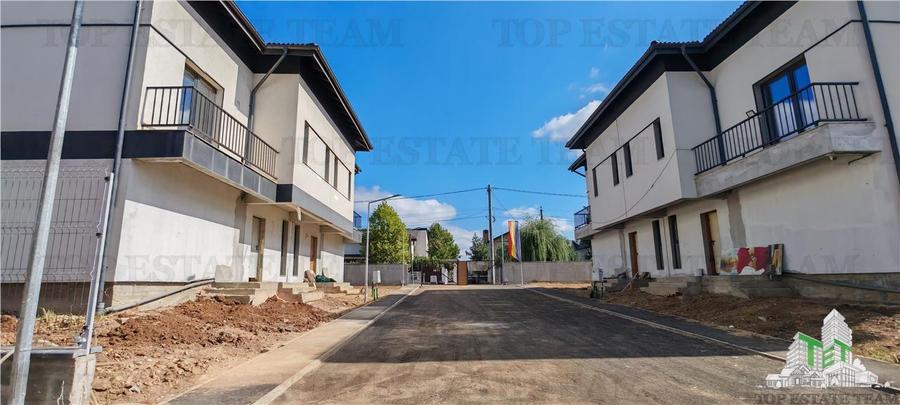Apartament 2 camere si curte proprie de 80mp, in vila, cu toate utilitatile, in