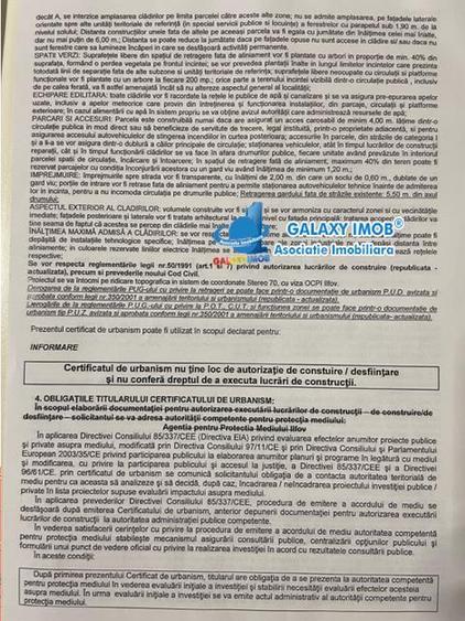 Intravilan Industrial 20e mp 24890 mp deschidere 65 ml str Oxigenului