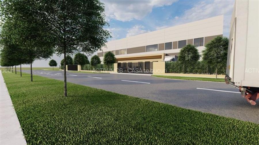 Hala industriala noua în parcul industrial II  - H 12 metri - 6