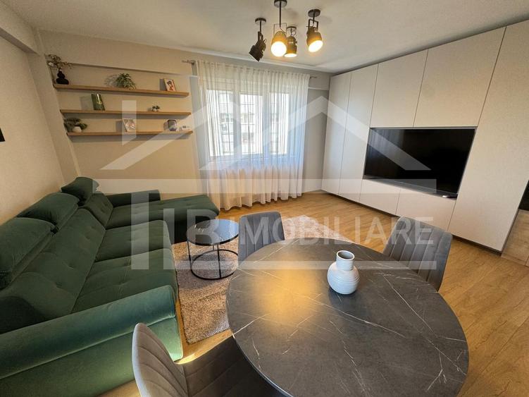 Apartament cu 2 camere, 55mp, parcare, Zona Tudor
