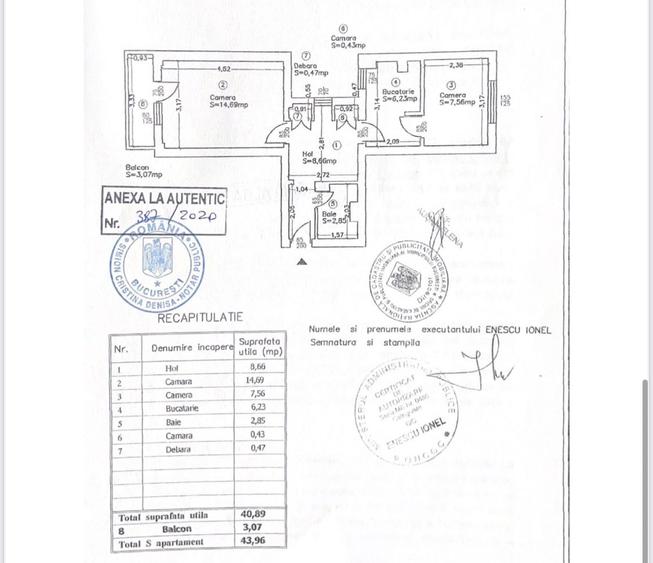 Apartament de 2 camere-Lujerului/2-Room Apartment in Lujerului - 12