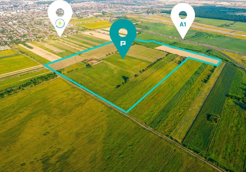 Teren de 50 ha compact în Bujac