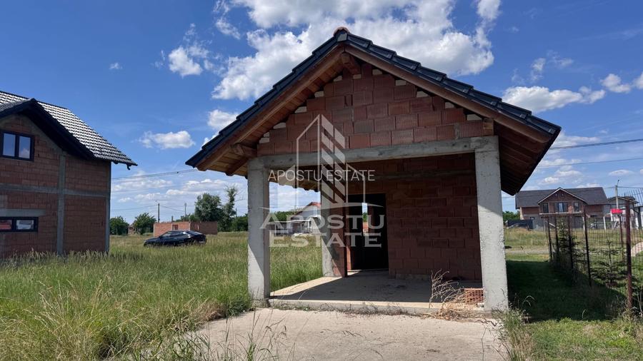 Casa la rosu P+M | Teren 513 mp , Cărpiniș - 2