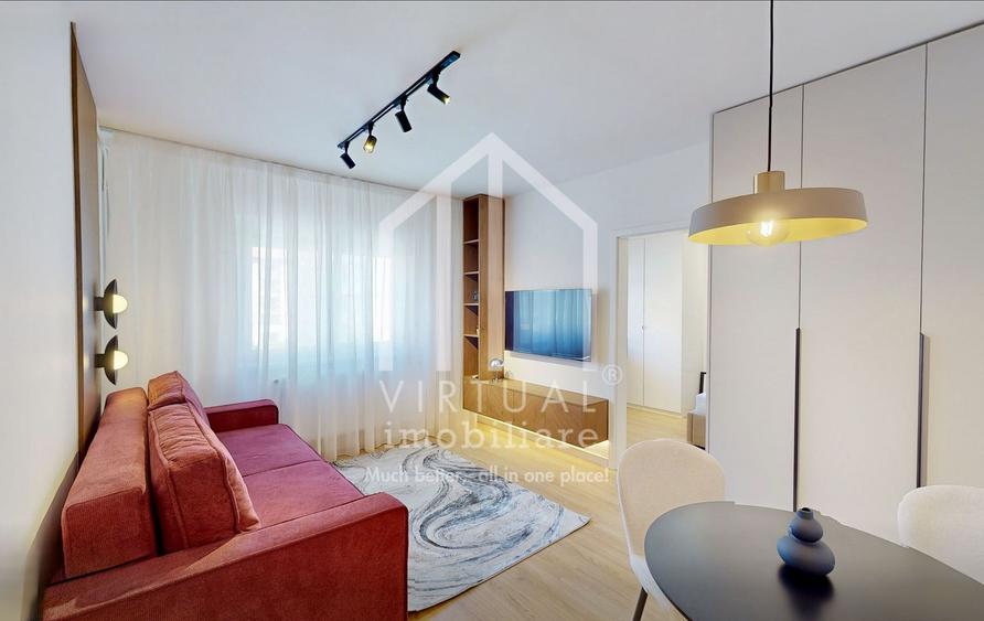 Apartament 2 camere, mobilat si utilat - 38 mp - Facultatea de Drept