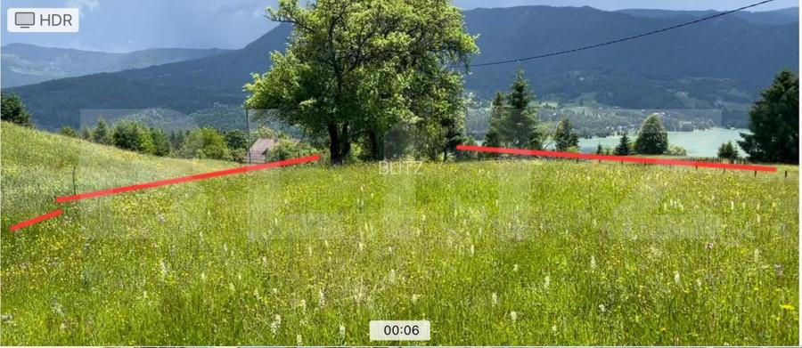 Teren Intravilan Colibita 1346mp cu Panorama asupra lacului Colibita
