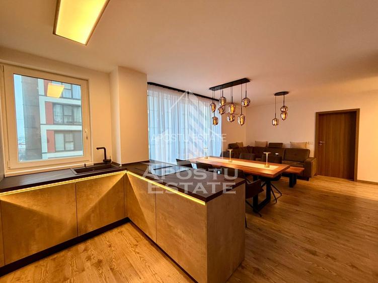 Apartament cu 3 camere de inchiriat, mobilat Lux, Rebreanu Towers - 6