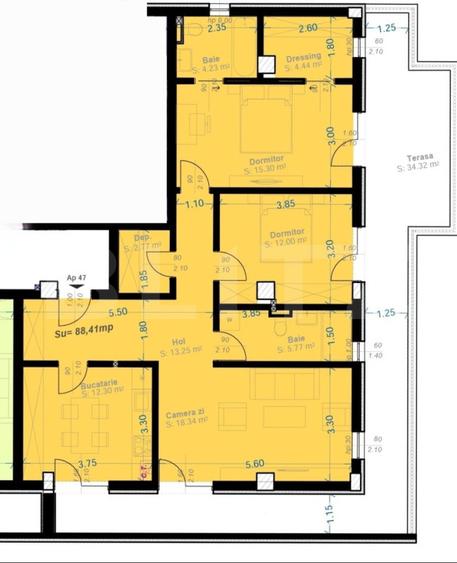 Penthouse Exclusivist | Terasă 34 mp | 3 Camere | Zona Aradului